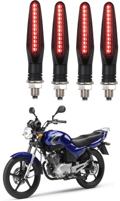 Delhismart Side LED Indicator Light for Yamaha YBR 125(Red)