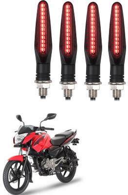 Delhismart Side LED Indicator Light for Bajaj Pulsar 135(Red)