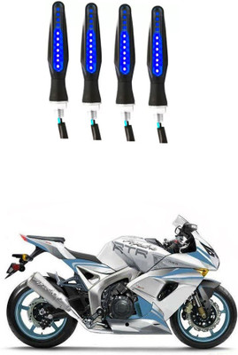 Delhismart Side LED Indicator Light for TVS Apache 220(Blue)