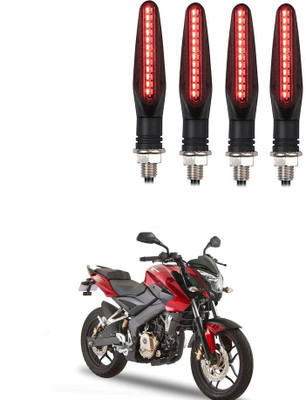 Delhismart Side LED Indicator Light for Bajaj Pulsar 150 NS(Red)