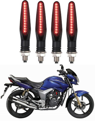 Delhismart Side LED Indicator Light for Hero CBZ TYPE 1(Red)