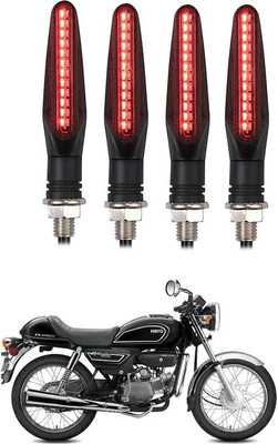 Delhismart Side LED Indicator Light for Hero Splendor pro classic(Red)