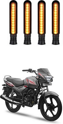 Delhismart Side LED Indicator Light for TVS Star City(Amber)