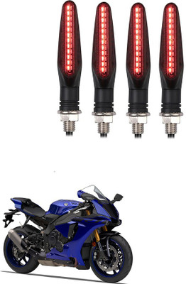 Delhismart Side LED Indicator Light for Yamaha YZF(Red)