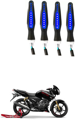 Delhismart Side LED Indicator Light for TVS Apache RTR 180(Blue)