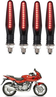 Delhismart Side LED Indicator Light for Bajaj Pulsar 220 DTS-i(Red)