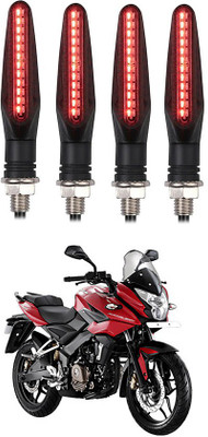Delhismart Side LED Indicator Light for Bajaj Pulsar 200 AS(Red)