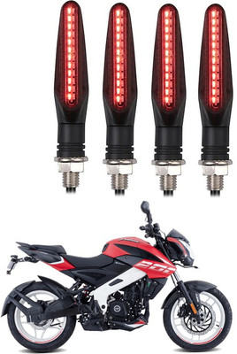 Delhismart Side LED Indicator Light for Bajaj Pulsar 200NS(Red)