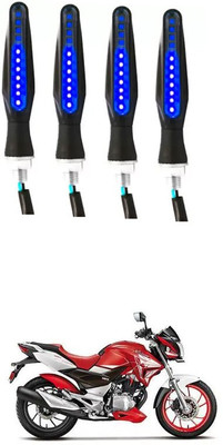Delhismart Side LED Indicator Light for Hero CBZ Xtreme(Blue)