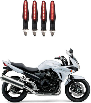 Delhismart Side LED Indicator Light for Suzuki Bandit(Red)