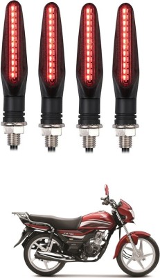 Delhismart Side LED Indicator Light for Honda Dream CD110(Red)