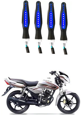 Delhismart Side LED Indicator Light for TVS Pheonix(Blue)