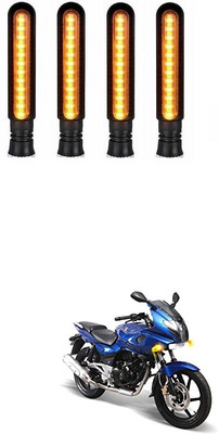 Delhismart Side LED Indicator Light for Bajaj Pulsar 220(Amber)