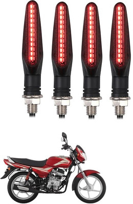 Delhismart Side LED Indicator Light for Bajaj CT(Red)