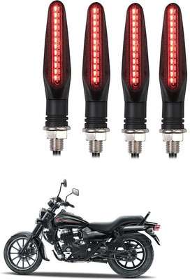 Delhismart Side LED Indicator Light for Bajaj Avenger 150(Red)