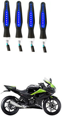 Delhismart Side LED Indicator Light for TVS Apache 250(Blue)
