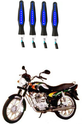 Delhismart Side LED Indicator Light for Bajaj Caliber(Blue)