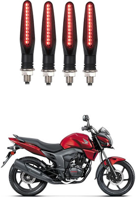 Delhismart Side LED Indicator Light for Honda CB Trigger(Red)