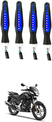 Delhismart Side LED Indicator Light for Hero CBZ(Blue)