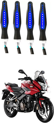 Delhismart Side LED Indicator Light for Bajaj Pulsar 200 AS(Blue)