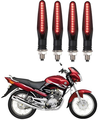 Delhismart Side LED Indicator Light for Yamaha Gladiator Ss125(Red)
