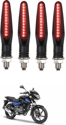 Delhismart Side LED Indicator Light for Bajaj Pulsar 180(Red)