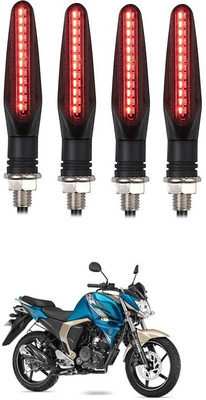 Delhismart Side LED Indicator Light for Yamaha FZ S(Red)