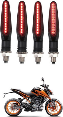 Delhismart Side LED Indicator Light for KTM Duke 200(Red)