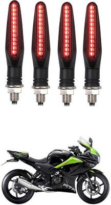Delhismart Side LED Indicator Light for TVS Apache 250(Red)