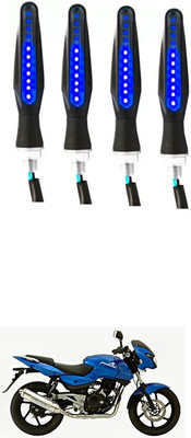 Delhismart Side LED Indicator Light for Bajaj Pulsar 200 NS DTS-i(Blue)