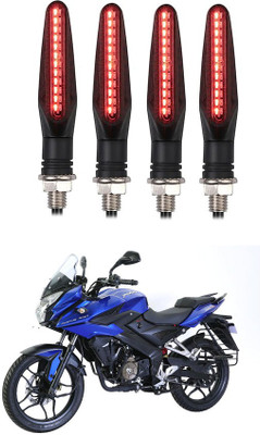 Delhismart Side LED Indicator Light for Bajaj Pulsar 150 AS(Red)