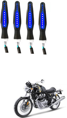 Delhismart Side LED Indicator Light for Royal Enfield Continental GT(Blue)