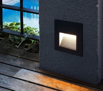 STC Step Light Wall Lamp With Bulb