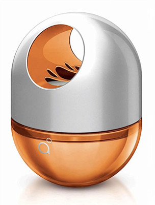 Godrej Orange Diffuser aer twist, Car Air Freshener - Bright Tangy Delight(45 g)
