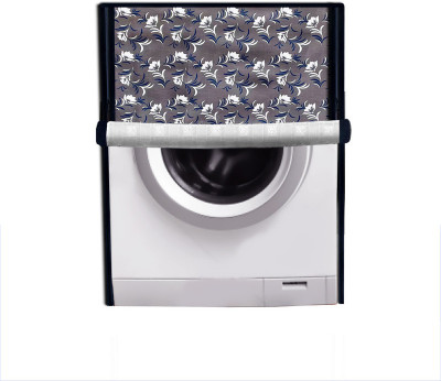 JM Homefurnishings Front Loading Washing Machine  Cover(Width: 55 cm, Grey)