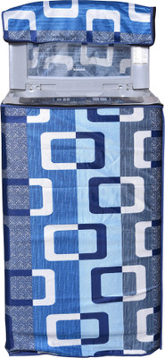 YELLOW WEAVES Top Loading Washing Machine  Cover(Width: 58.5 cm, Blue)