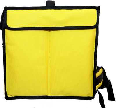 Ultrafine Most Popular Medium Size Bike pickup Single Compartment Insulated Thermal Pizza/Food/Meal/Thalis/Lunch Boxes/Grocery Multipurpose easy carriage Delivery Backpack Bag Waterproof Backpack(Yellow, 37 L)
