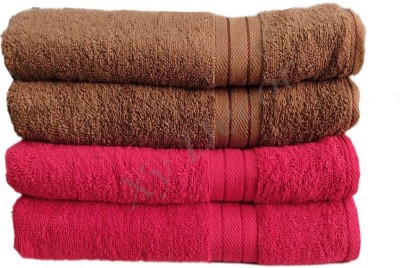 Xy Decor Cotton 480 GSM Hand Towel Set(Pack of 4)