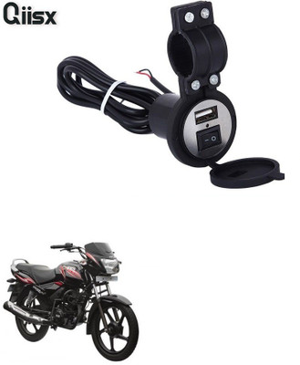 Qiisx QIX_2245 Heavy Duty Bike Mobile USB Charger For T Star City 5 A Bike Mobile Charger