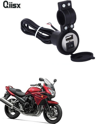 Qiisx QIX_2302 Heavy Duty Bike Mobile USB Charger For Suki Bandit 5 A Bike Mobile Charger