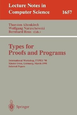 Types for Proofs and Programs(English, Paperback, unknown)