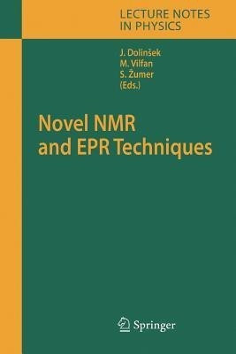 Novel NMR and EPR Techniques(English, Paperback, unknown)
