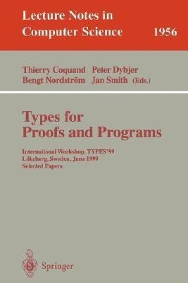 Types for Proofs and Programs(English, Paperback, unknown)