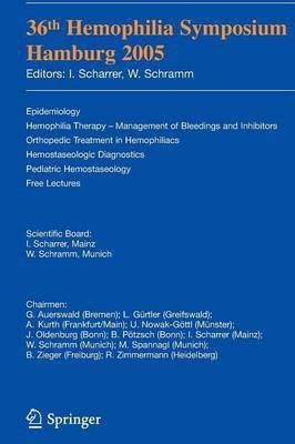 36th Hemophilia Symposium Hamburg 2005(English, Paperback, unknown)