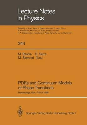 PDEs and Continuum Models of Phase Transitions(English, Paperback, unknown)