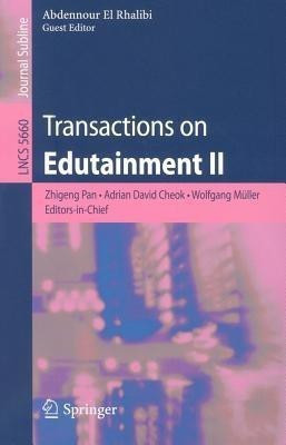 Transactions on Edutainment II(English, Paperback, unknown)