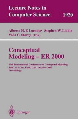 Conceptual Modeling - ER 2000(English, Paperback, unknown)