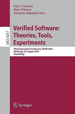 Verified Software: Theories, Tools, Experiments(English, Paperback, unknown)