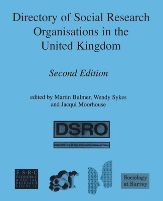 Directory of Social Research Organisations in the United Kingdom(English, Paperback, unknown)