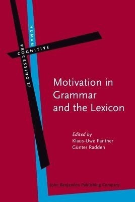 Motivation in Grammar and the Lexicon(English, Hardcover, unknown)